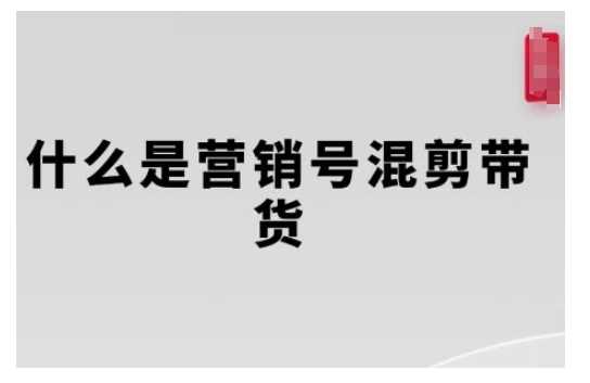 营销号混剪带货，从内容创作到流量变现的全流程，教你用营销号形式做混剪带货-开心网创