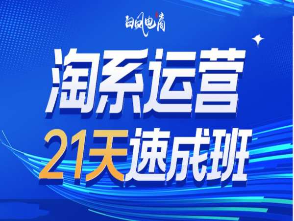 淘系运营21天速成班35期，年前最后一波和2025方向-开心网创