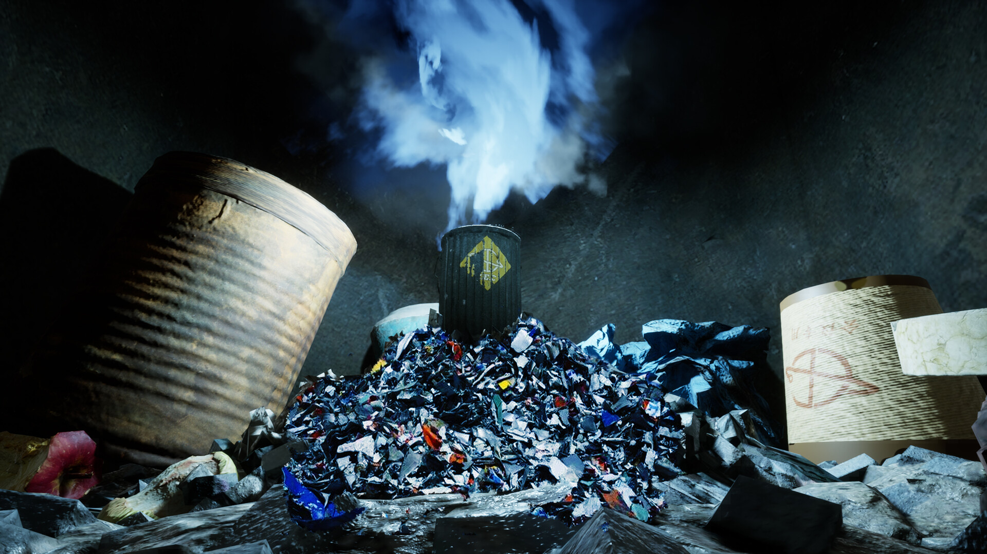 一个简单的扔垃圾游戏/A Simple Garbage Sorting Game-开心网创