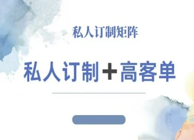 小红书自媒体咨询师IP教程，私人定制+高客单-开心网创