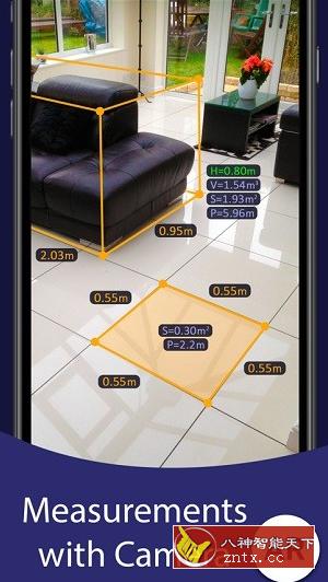 AR Ruler 3D增强现实卷尺3.1.5高级版-开心网创