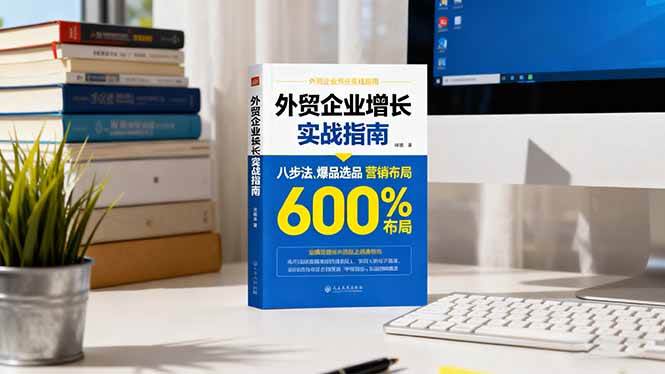 （16296期）外贸企业增长实战指南，八步法、爆品选品、营销布局，业绩增长300%-开心网创