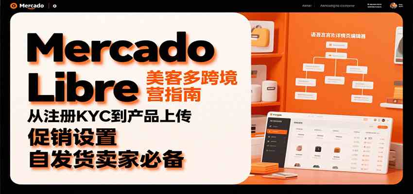 Mercado Libre 美客多跨境运营指南：从注册KYC到产品上传、促销设置，自发货卖家必备-开心网创