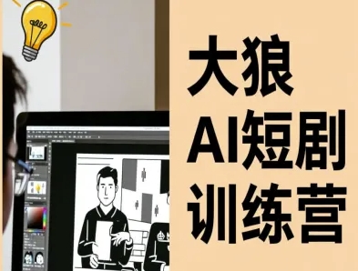 大狼AI短剧训练营-短剧课程（更新中）-开心网创