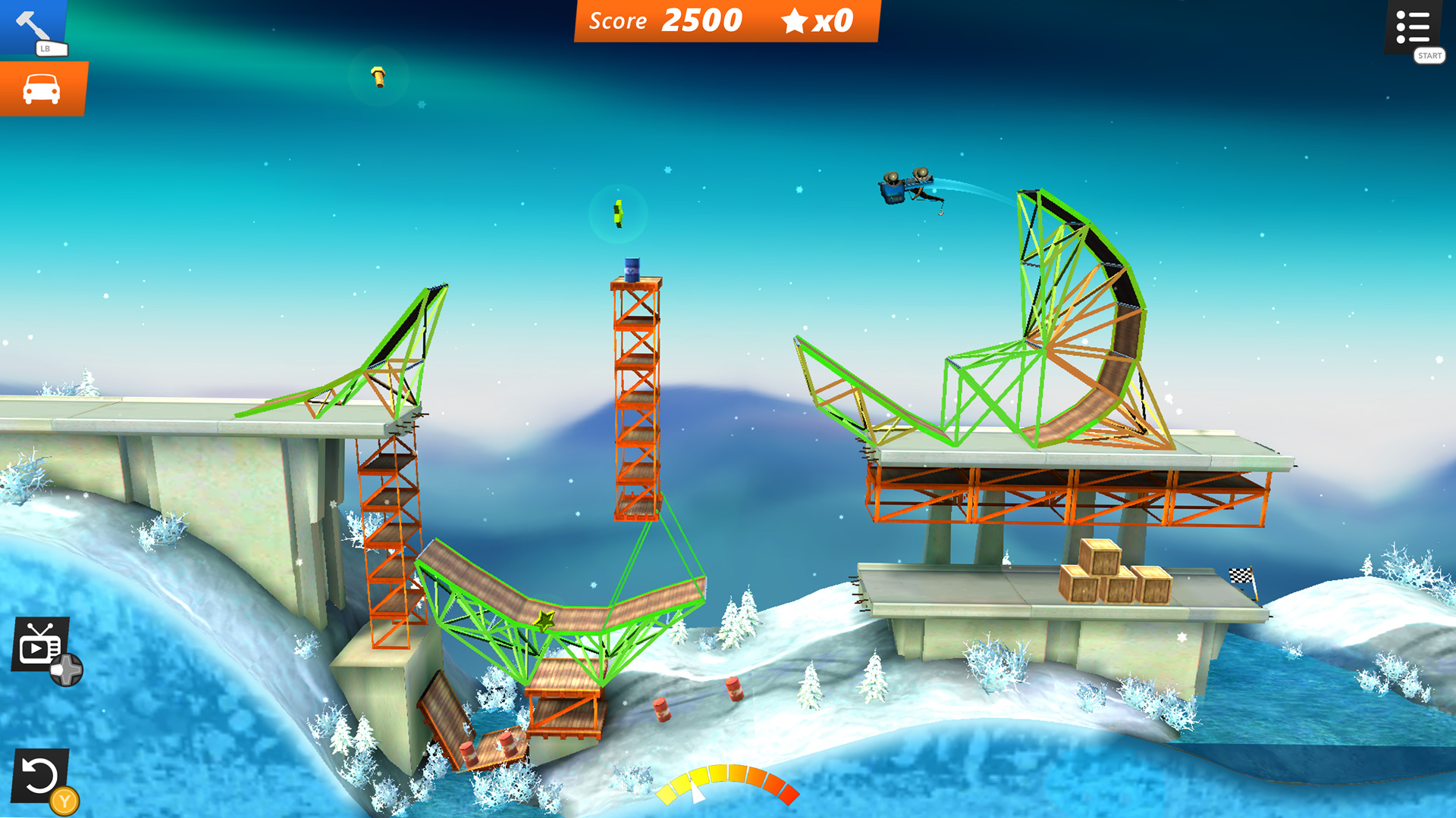 桥梁建造师：特技/Bridge Constructor Stunts-开心网创